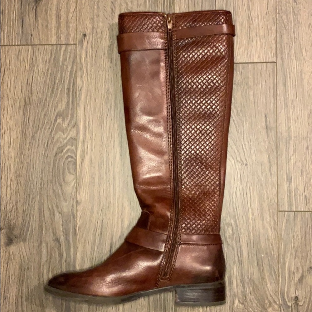 Antonio Melani Tall Leather Boots - Picture 3 of 8